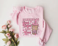 Running Iced Coffee Love Valentines Lover Mom - Adult & Kids T-Shirts, Sweatshirts & Hoodies apparel design preview 1