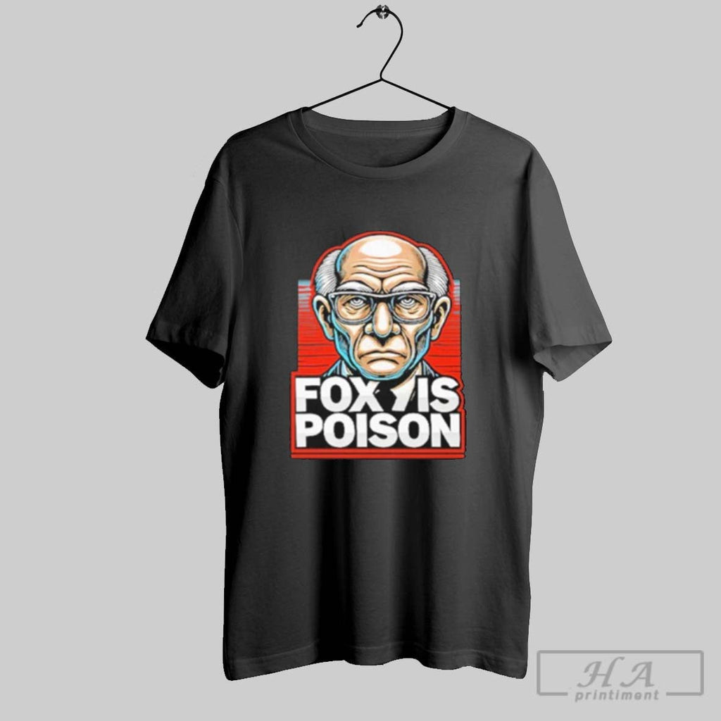 Rupert Murdoch Fox Is Poison - Adult & Kids T-Shirts, Sweatshirts & Hoodies apparel design preview 1