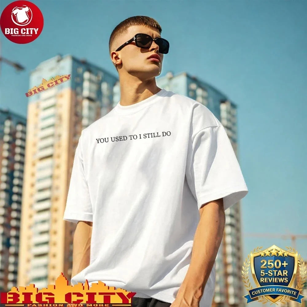 Russell Westbrook wearing you used to I still do - Adult & Kids T-Shirts, Sweatshirts & Hoodies apparel design preview 1