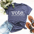 Ruth Bader Ginsburg Vote Tell Them Sent You Political - Adult & Kids T-Shirts, Sweatshirts & Hoodies apparel design preview 1