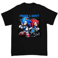 S0n!C Knuckl3s Detr0t Football Fan Knuckls Cotton - Adult & Kids T-Shirts, Sweatshirts & Hoodies apparel design preview 1