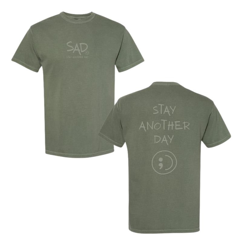 SAD Stay Another Day Fall OG Mental Health Awareness - Adult & Kids T-Shirts, Sweatshirts & Hoodies apparel design preview 1