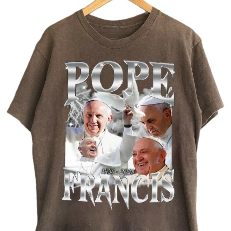 [SALE OFF 50%] RIP Pope Francis Vatican Angel Thank - Adult & Kids T-Shirts, Sweatshirts & Hoodies apparel design preview 1