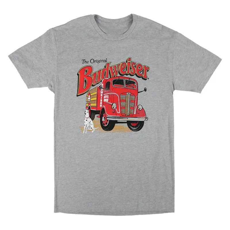 [SALE UP 45%] Budweiser Beer Truck Retro Cotton Funny - Adult & Kids T-Shirts, Sweatshirts & Hoodies apparel design preview 1