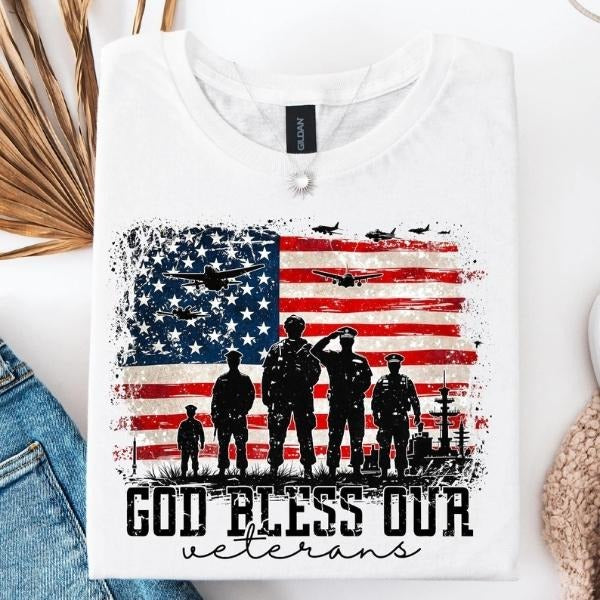 [SALE UP 60%] USA Flag Soldier Memorial Day 4th July - Adult & Kids T-Shirts, Sweatshirts & Hoodies apparel design preview 1