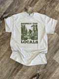 SINGLE RESPECT LOCALS Funny Big Foot Summer - Adult & Kids T-Shirts, Sweatshirts & Hoodies apparel design preview 1