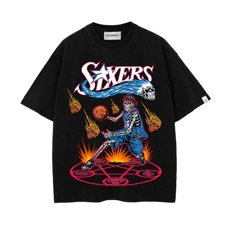 SIXER ALLEN IVERSON ANSWER" - Adult & Kids T-Shirts, Sweatshirts & Hoodies apparel design preview 1