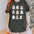 SLP Halloween Speech Therapy Spooky Funny Ghost - Adult & Kids T-Shirts, Sweatshirts & Hoodies apparel design preview 1