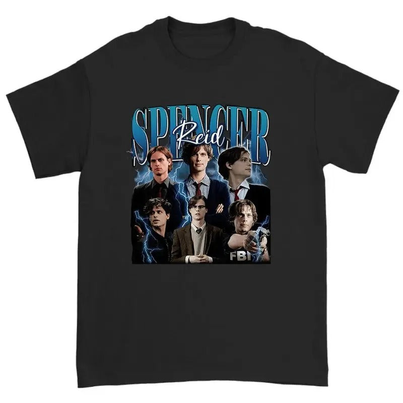 SPENCER REID Matthew Gray Gubler Spender Criminal - Adult & Kids T-Shirts, Sweatshirts & Hoodies apparel design preview 1