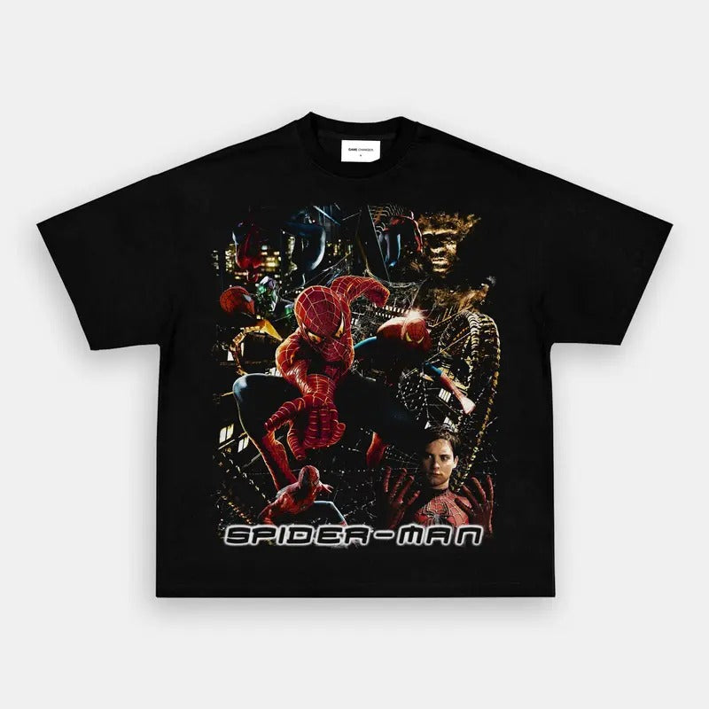 SPiDER M4N V4 Trending Movie Vintage 90s Fans Him Her - Adult & Kids T-Shirts, Sweatshirts & Hoodies apparel design preview 1