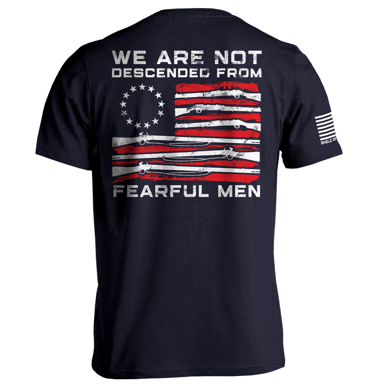 We Are Not Descended Fearful - Adult & Kids T-Shirts, Sweatshirts & Hoodies apparel design preview 1