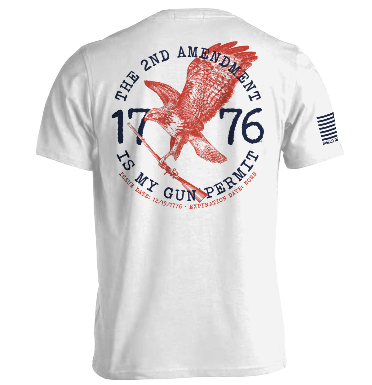 2nd Amendment Is My Gun Permit - Adult & Kids T-Shirts, Sweatshirts & Hoodies apparel design preview 1
