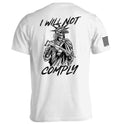 I Will Not Comply - Adult & Kids T-Shirts, Sweatshirts & Hoodies apparel design preview 1