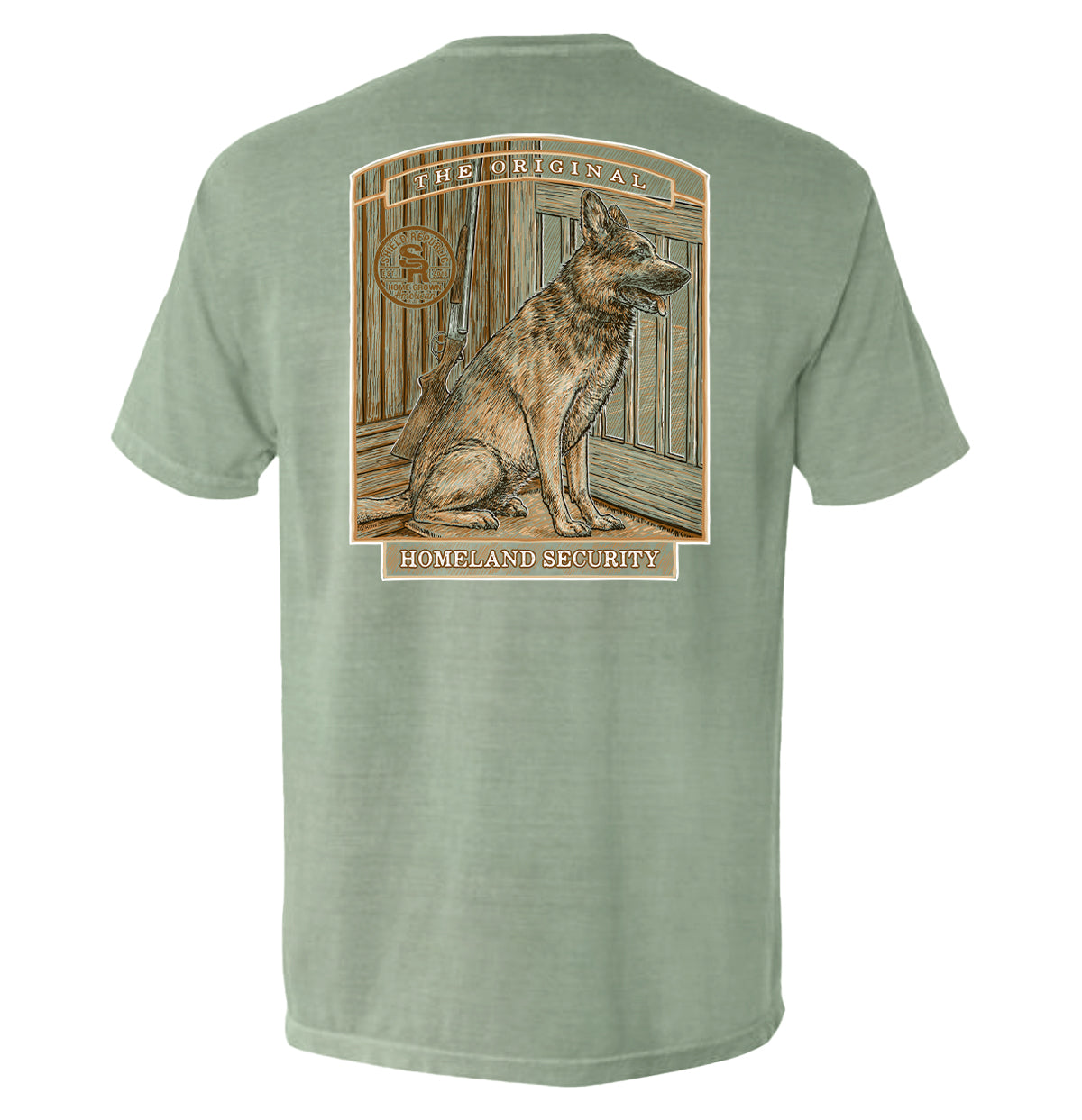 Original Homeland Security - Adult & Kids T-Shirts, Sweatshirts & Hoodies apparel design preview 1