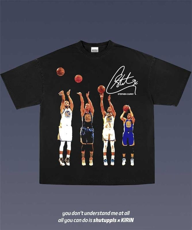 STEPHEN CURRY 9.21 VINTAGE SPORT FAN - Adult & Kids T-Shirts, Sweatshirts & Hoodies apparel design preview 1