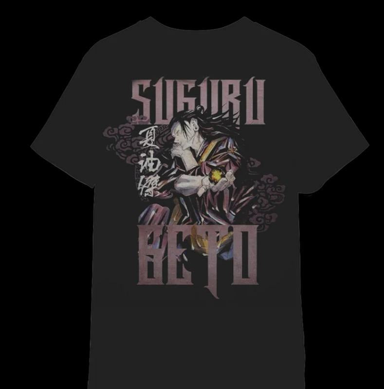 SUGURU GETO ANIME FAN Menswear Top - Adult & Kids T-Shirts, Sweatshirts & Hoodies apparel design preview 1