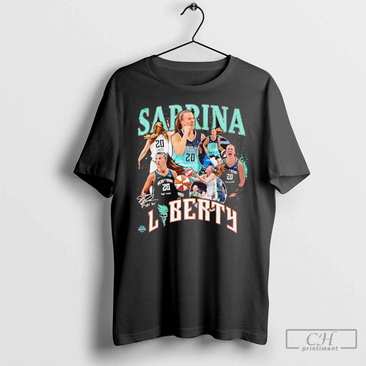 Sabrina Ionescu New York Liberty Wnba All Star - Adult & Kids T-Shirts, Sweatshirts & Hoodies apparel design preview 1