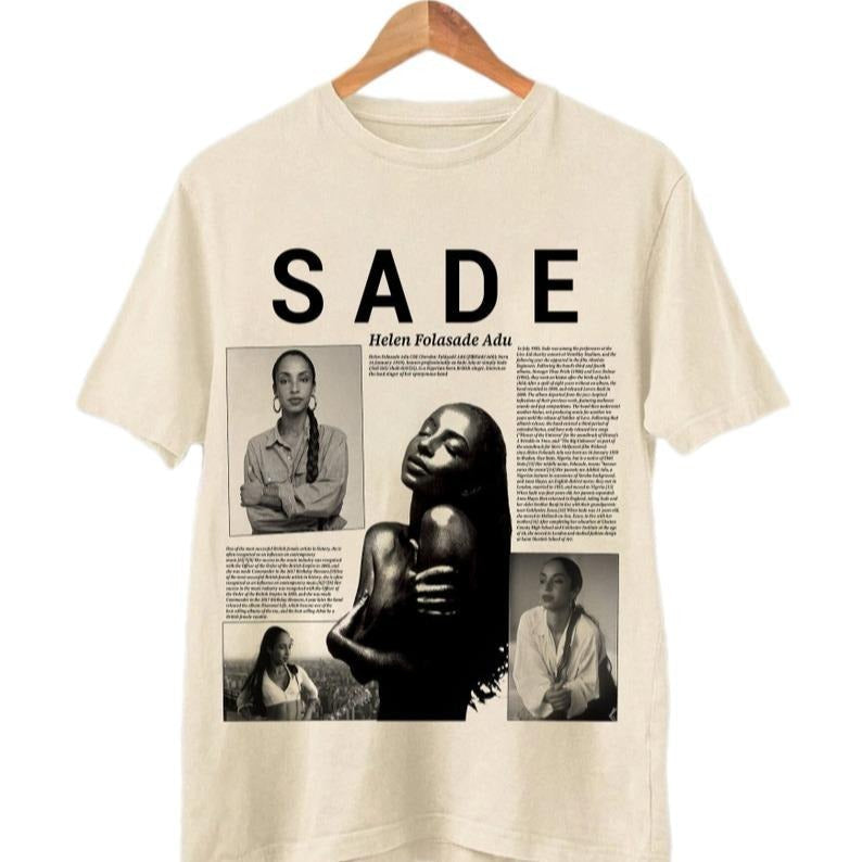 Sade Album Retro Lyric Top Fan - Adult & Kids T-Shirts, Sweatshirts & Hoodies apparel design preview 1