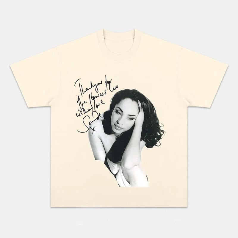 Sade Retro Bootleg SadeAlbum Y2K Music Fan Top - Adult & Kids T-Shirts, Sweatshirts & Hoodies apparel design preview 1