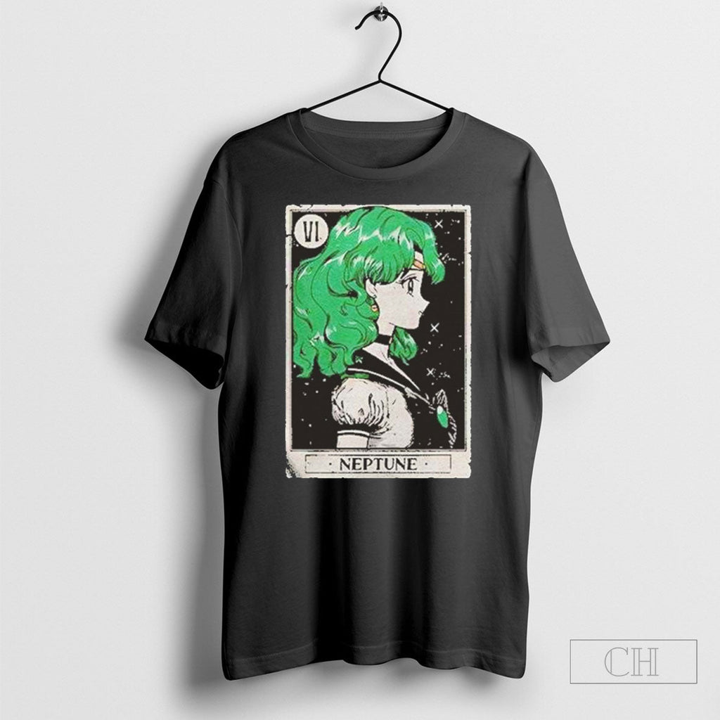 Sailor Neptune Tarot Card - Adult & Kids T-Shirts, Sweatshirts & Hoodies apparel design preview 1