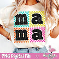 [Sale 45% Off] Checkered Mama Retro Funny Mom Sassy - Adult & Kids T-Shirts, Sweatshirts & Hoodies apparel design preview 1