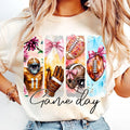 [Sale 45% Off] Game Day Football Coquette Bow Mama - Adult & Kids T-Shirts, Sweatshirts & Hoodies apparel design preview 1