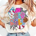 [Sale 45% Off] Preppy Baseball Coquette Brushstroke - Adult & Kids T-Shirts, Sweatshirts & Hoodies apparel design preview 1