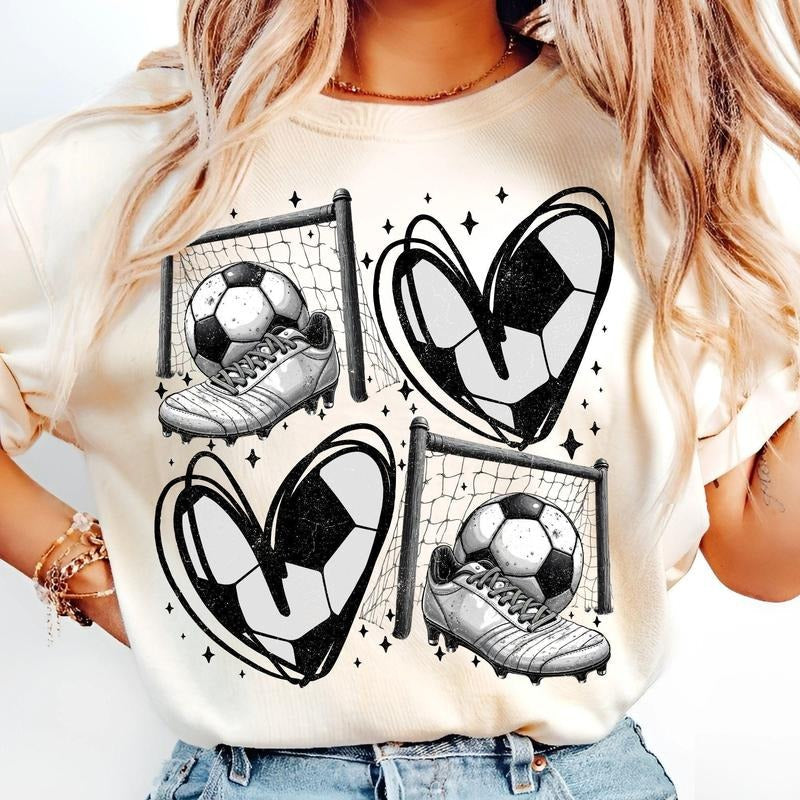 [Sale 45% Off] Retro Soccer Vintage Game Day Mom - Adult & Kids T-Shirts, Sweatshirts & Hoodies apparel design preview 1