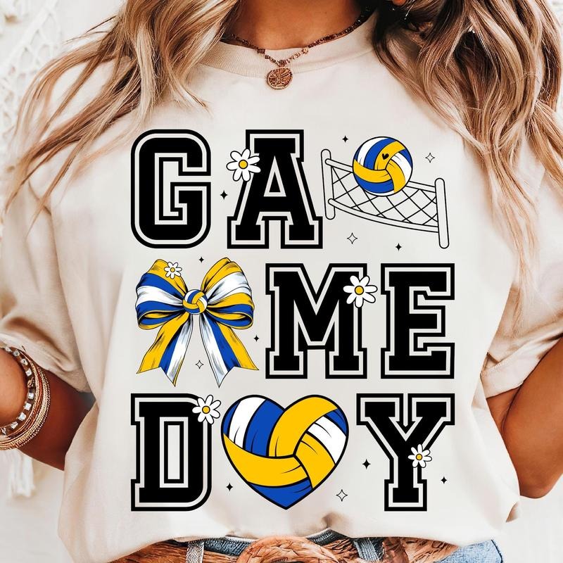 [Sale 45% Off] Volleyball Game Day Mama Mom Coquette - Adult & Kids T-Shirts, Sweatshirts & Hoodies apparel design preview 1