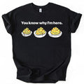 Sale Up 35%] Deviled Eggs You Know Why Im Here Funny - Adult & Kids T-Shirts, Sweatshirts & Hoodies apparel design preview 1