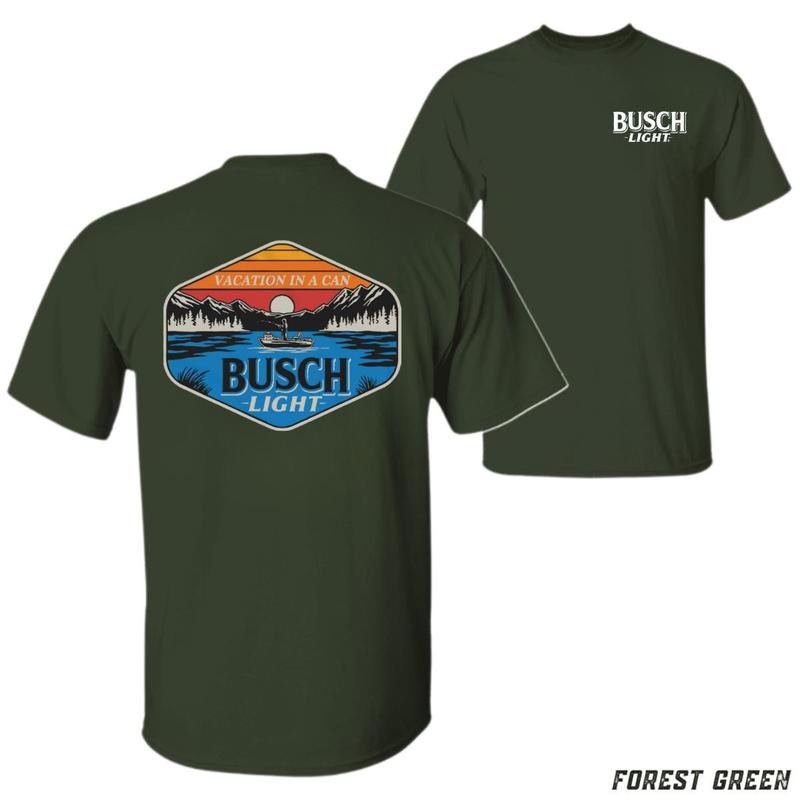 Sale Up 50% Busch Light Vacation Can Scenic Landscape - Adult & Kids T-Shirts, Sweatshirts & Hoodies apparel design preview 1