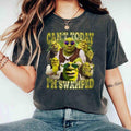 [Sale Up 50%]Can'T Today I'M Swamped Comfort Shrek - Adult & Kids T-Shirts, Sweatshirts & Hoodies apparel design preview 1