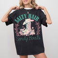 Salt Hair Sandy Boots Summer Western Cowgirl Retro - Adult & Kids T-Shirts, Sweatshirts & Hoodies apparel design preview 1