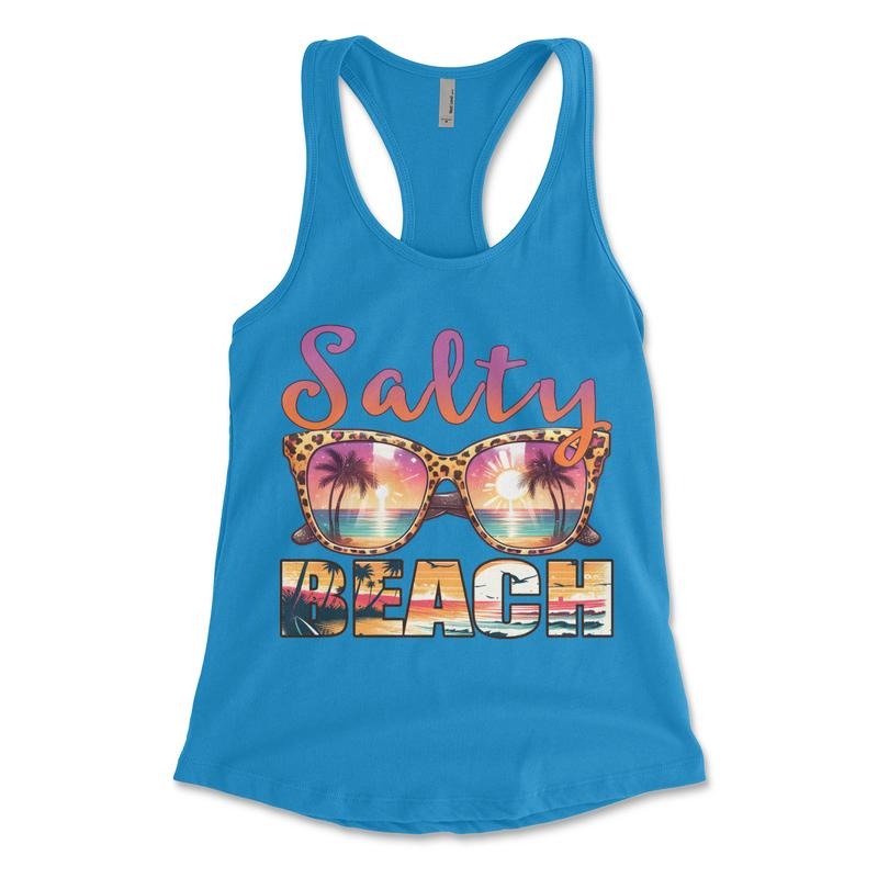 Salty Beach Summer - Adult & Kids T-Shirts, Sweatshirts & Hoodies apparel design preview 1