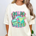 Salty Tequila Beach Neon Shirte Lovers Bachelorette - Adult & Kids T-Shirts, Sweatshirts & Hoodies apparel design preview 1
