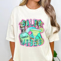 Salty Tequila Beach Neon Shirte Lovers Bachelorette - Adult & Kids T-Shirts, Sweatshirts & Hoodies apparel design preview 1