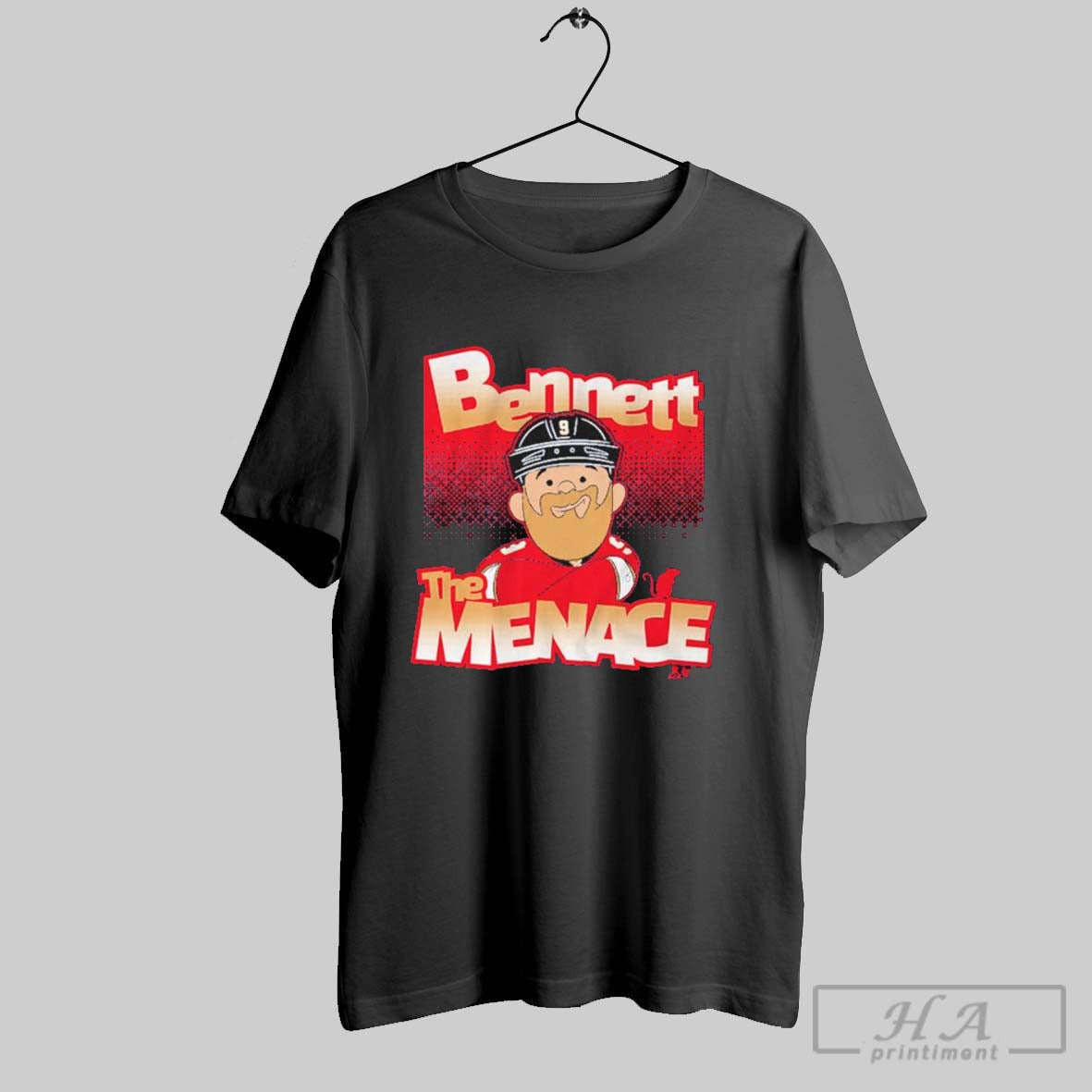Sam Bennett The Menace Florida Hockey - Adult & Kids T-Shirts, Sweatshirts & Hoodies apparel design preview 1