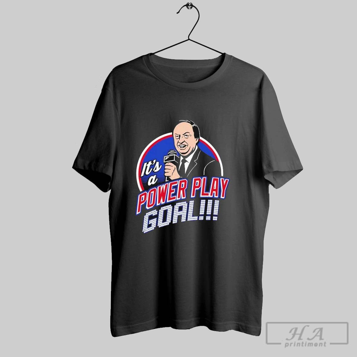 Sam Rosen Its A Power Play Goal New York Rangers - Adult & Kids T-Shirts, Sweatshirts & Hoodies apparel design preview 1