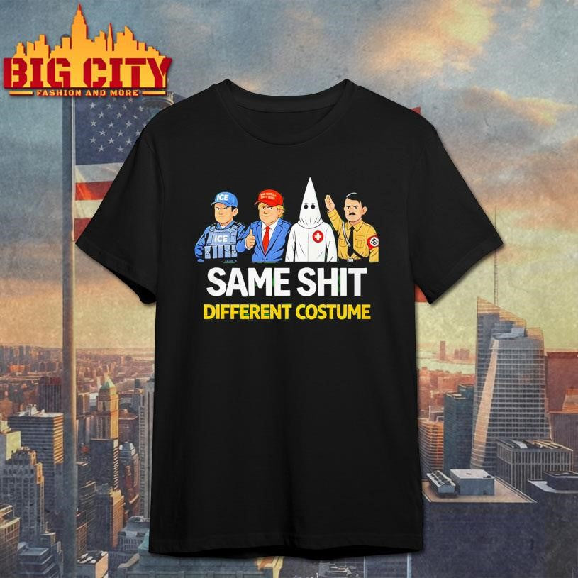 Same Shit Different Costume Ice Trump - Adult & Kids T-Shirts, Sweatshirts & Hoodies apparel design preview 1