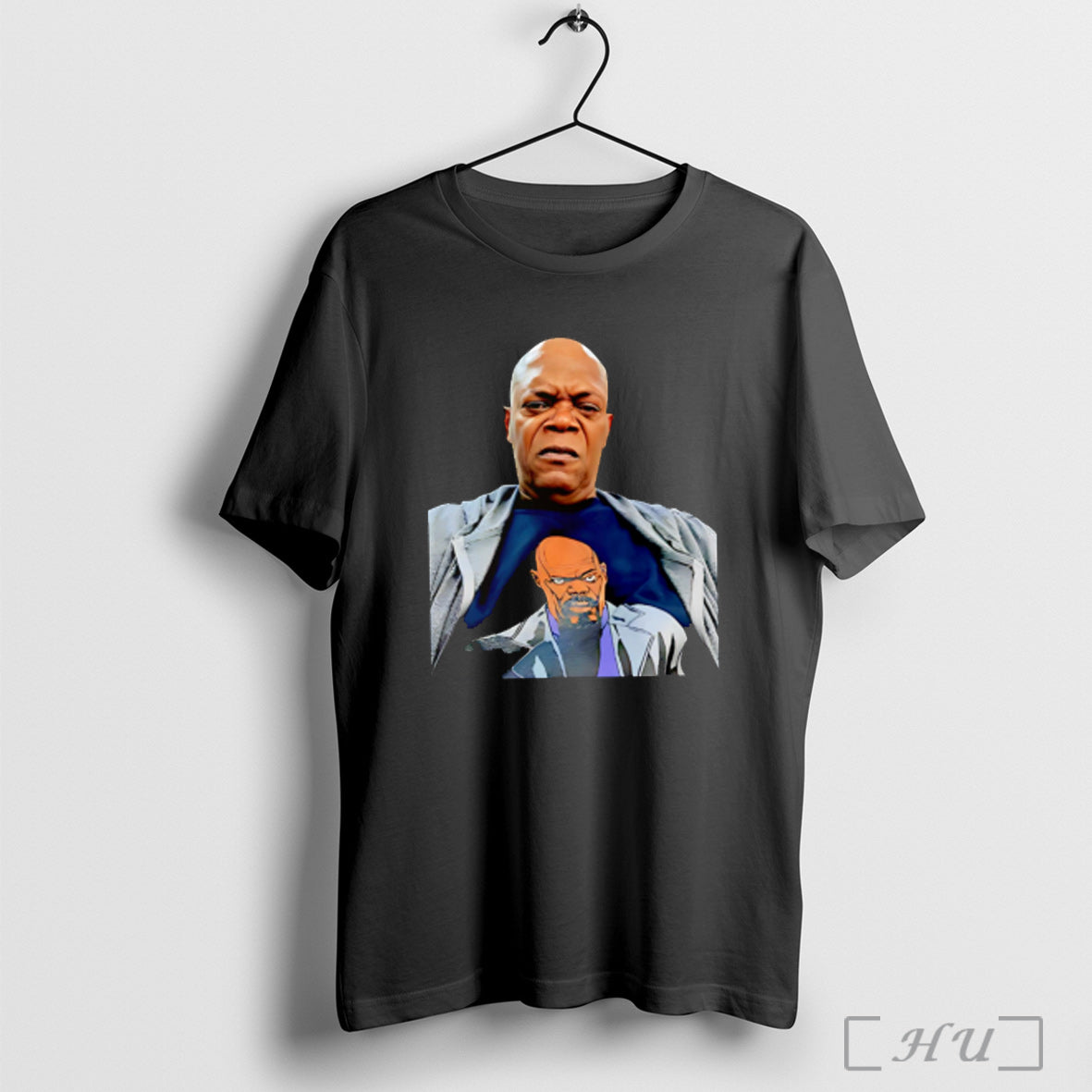 Samuel L Jackson Wearing A Of Himself - Adult & Kids T-Shirts, Sweatshirts & Hoodies apparel design preview 1