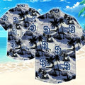 San Diego Padres Hawaiian Graphic Print Short Sleeve - Adult & Kids T-Shirts, Sweatshirts & Hoodies apparel design preview 1