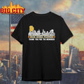 San Diego Padres Players Names City Skyline Thank You - Adult & Kids T-Shirts, Sweatshirts & Hoodies apparel design preview 1