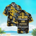 San Diego Padres Tropical Hawaiian For Hot Summer - Adult & Kids T-Shirts, Sweatshirts & Hoodies apparel design preview 1