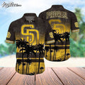 San Diego Padres Tropical Oasis Hawaiian - Adult & Kids T-Shirts, Sweatshirts & Hoodies apparel design preview 1