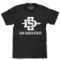San Diego State University Aztecs Black - Adult & Kids T-Shirts, Sweatshirts & Hoodies apparel design preview 1