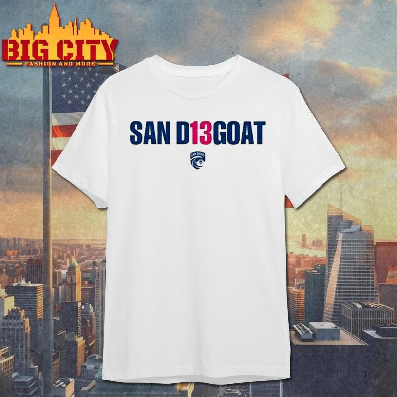 San Diego Wave Fc D13goat - Adult & Kids T-Shirts, Sweatshirts & Hoodies apparel design preview 1