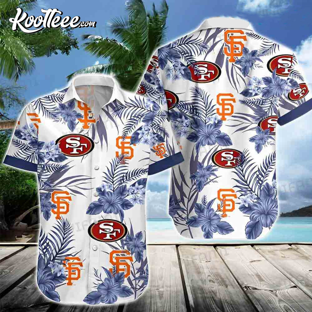 San Francisco Giants 49ers Hawaiian - Adult & Kids T-Shirts, Sweatshirts & Hoodies apparel design preview 1