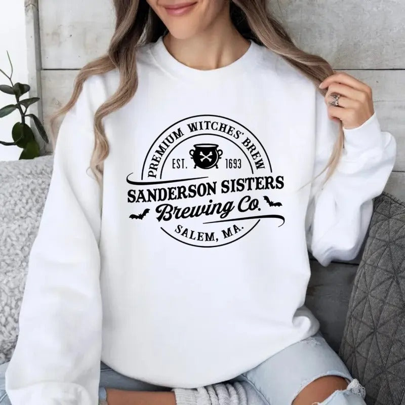 Sanderson Sister Brewing Co Sisters Halloween - Adult & Kids T-Shirts, Sweatshirts & Hoodies apparel design preview 1
