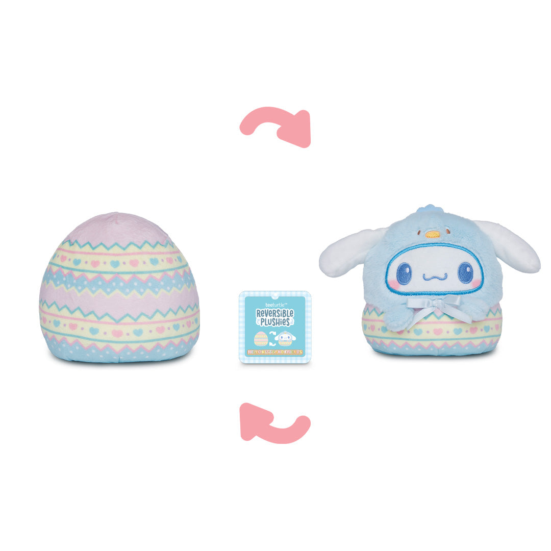 Easter Egg Cinnamoroll 4" Reversible Plushie - Adult & Kids T-Shirts, Sweatshirts & Hoodies apparel design preview 1