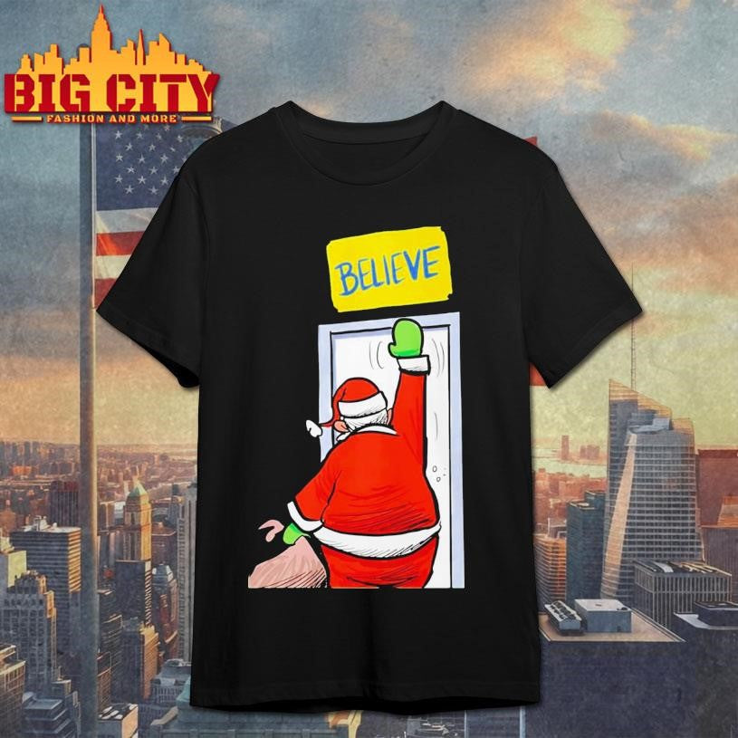 Santa Believe Ted Lasso - Adult & Kids T-Shirts, Sweatshirts & Hoodies apparel design preview 1